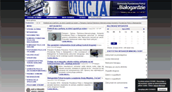 Desktop Screenshot of kpp.powiat-bialogard.pl